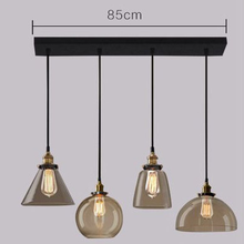 Retro Glass Pendant Lights LED Kitchen Lights LED Lamp Hanging Lamp Ceiling Lamps Living Room Lighting Fixtures 2024 - buy cheap