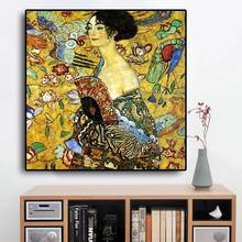 Graffiti Art figura famosa pintura lujo mujer lienzo póster escandinavo carteles e impresiones oro pared arte imagen Decour 2024 - compra barato