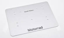 Suporte de placa de identificação para motocicleta, suporte modificado de placa de identificação para bmw r1200gs/r1250gs/adv/lc/f750gs/f850gs/ 2024 - compre barato