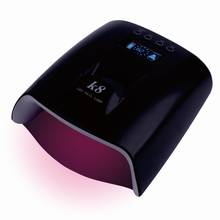 Super K8 60W Rechargeable UV LED Nail Dryer Professional Nail Lamp 30 LEDs Cure All Gel Polish Dual Red Light Nail Lamp Dryer 2024 - buy cheap