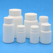 Белые пластиковые пустые герметизирующие бутылки, 50 шт., 15-100 мл, твердый порошок, медицинские таблетки, капсулы, контейнер, реагент, жидкая упаковочная бутылка 2024 - купить недорого