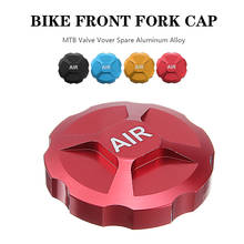 MTB Bike Front Headset Fork Cap Air Fork Shoulder Cover Air Nozzle Cover Bicycle Spare Valve Cover Aluminum Alloy 2024 - buy cheap