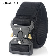 BOKADIAO Military Equipment Combat Tactical Belts for Men Army Training Nylon Metal Buckle Outdoor Hunting Waistband Male Strap 2024 - buy cheap