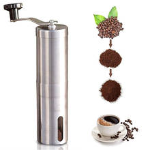 Manual Coffee Bean Grinder Stainless Steel Burr Hand Coffee Mill for French Press Espresso Turkish Brew Coffeeware 2024 - buy cheap