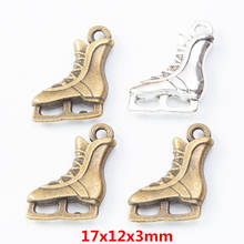 25pcs Vintage Roller skates zinc alloy charms pendant  for DIY Bracelet Necklace metal accessories jewelry  findings 8023 2024 - buy cheap
