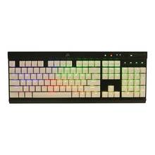 Black White PBT Double Shot Backlit 104 Top-lit Shine Through Translucent Backlit keycaps For Corsair K70 K65 K95 RGB Mechanica 2024 - buy cheap