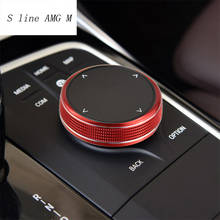 Car Styling Interior Console Multimedia Buttons frame switch Knob Covers Stickers Trim For BMW 3 Series G20 G28 Auto accessories 2024 - buy cheap