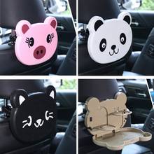 Auto Back Seat Table Drink Food Cup Tray Holder Stand Folding Car Drink Holder Cartoon Baby Dinner Plate for Car Kids 2024 - buy cheap