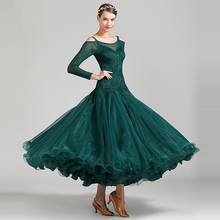 H2566 Adult Women Ballroom Dance Dress Lady National Standard Modern Dance High Grade Practice Professional Performance Dresses 2024 - buy cheap