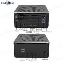 Eglobal-Mini PC S210 Nuc Gaming, ventilador de i9-9880H, Windows 10 Pro, 2 x DDR4 Max, 64GB AC, Wifi, ordenador de escritorio, HD-MI, Mini DP 2024 - compra barato