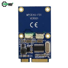 Adaptador de tarjeta Mini Pci-e a USB 2,0, minipcie, puerto Dual, USB 2,0, envío directo 2024 - compra barato