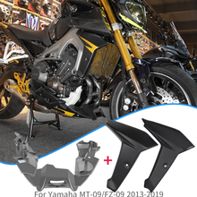 Carenado inferior del Bellypan + cubierta lateral del radiador para Yamaha MT09 FZ09 2014-2020 Tracer 900 2015-2020 Tracer 900 GT 2018-2020 2024 - compra barato