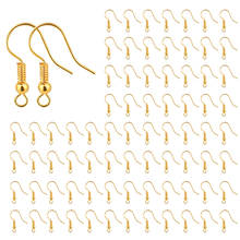 100pcs Fashion French Earring Clasps Fish Hook Dangler DIY Drop Earring Base Findings For Jewelry Making Supplies Ear Wire 2024 - buy cheap