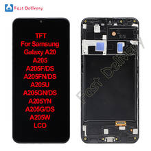 TFT For Samsung Galaxy A20 A205 A205F A205FN A205U A205GN A205YN A205G A205W LCD Display Touch Screen Digitizer Assembly 6.4" 2024 - buy cheap