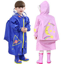 Chubasquero Impermeable de poliéster para bebé, chaqueta de lluvia para exteriores, Poncho Impermeable para niños y niñas 2024 - compra barato