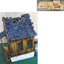 Modelo de construção militar do cenário fato diy 1/35., modelo de mesa de areia decorado casa européia n ° 1. 2024 - compre barato