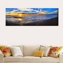 Full Square Round Diy Diamond Painting Natural Sunset Could Sea Beach Landscape Embroidery 5D Cross Stitch Wall StickersZP-4129 2024 - buy cheap