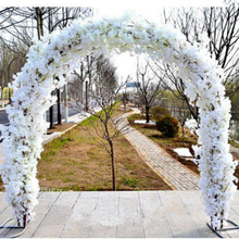 Artificial Cherry Blossom Wedding Arch Garden Backdrop Stand for DIY Party Decoration Road flowers, Artificial flowers, flower branch, height 1 meter, for graduation 2024 - buy cheap