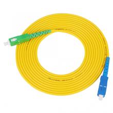 2Pcs 5 meter Fiber Jumper SC/-UPC Single Mode Optical Fiber Patch Cord Cable Electrical Wires cable Single Cable Patch Cord  2024 - buy cheap