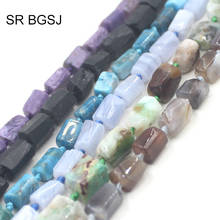 Free Ship 8x10mm Column Natural Gems Stone Jewelry Making Beads Strand 15" 2024 - купить недорого