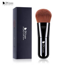 Ducare 1pcs Professional Foundation Brush high quality makeup brushes brown Synthetic Hair with Box Makeup Brush Essential Tools 2024 - buy cheap