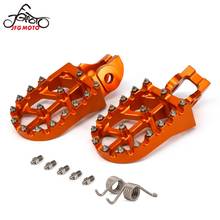 Motorcycle CNC Footrest Footpeg Foot Pegs For KTM 85 125 150 250 300 350 450 500 SX SXF XCF EXCF XCW 2016 2017 2018 2019 2024 - buy cheap