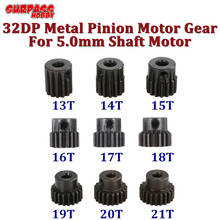 SURPASS HOBBY 32DP Metal Pinion Motor M0.8 Gear Metal 5mm Shaft Motor 17T 18T 19T 20T 21T for 1/8 1/10 RC Car Truck Wltoys Arrma 2024 - buy cheap