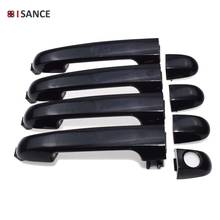 ISANCE Black Outside Door Handle Front Rear Left / Right Side 82651-2H000 83661-2H000 For Hyundai Elantra 2.0L 2007-2012 2024 - buy cheap