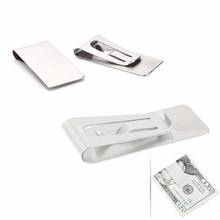 Portable Stainless Steel Money Clip Holder Dollar Cash Clamp Holder Wallet Metal Money Holder Slim Pocket Bill Steel Clip Clamp 2024 - buy cheap