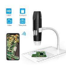 HD 1080P 1000X Wifi Digital Microscope Illuminated Electronic Microscope PCB Jewelry Inspection Video Microscope for Android IOS 2024 - buy cheap