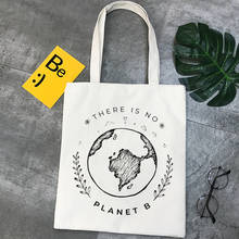 Bolso de compras vegano, bolsa de yute de lona, de algodón, tejido 2024 - compra barato