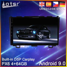 Navegação gps do reprodutor de dvd do carro de android 9 px6 para honda crv CR-V 3 re 2006-2012 unidade principal estereofônica do jogador dos multimédios do rádio do automóvel do carro 2024 - compre barato