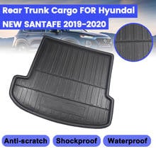 Floor Mat Rear Trunk Cover Matt Mat Floor Carpet Kick Pad Car Cargo Liner For Toyota For Corolla Sedan models 2019 Boot Tray 2024 - buy cheap