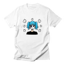 Camiseta estampa facial salli, camiseta de manga curta masculina e feminina estilo hip hop com estampa facial 2024 - compre barato