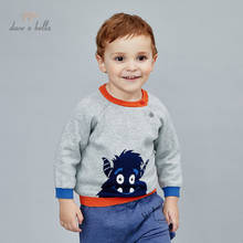 DBA14661 dave bella winter baby boys Christmas cartoon knitted sweater kids fashion toddler boutique tops 2024 - buy cheap
