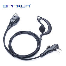 Oppxun 2pin ptt fones de ouvido, para hytera tc700 tc500 tc500s tc620 tc610 etc fone de ouvido walkie talkie 2024 - compre barato