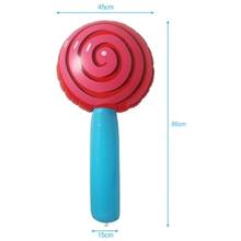 Modelo de juguete de piruleta inflable de gran tamaño, accesorios de juego de actividades para reunión anual de dulces, juguetes para niños, 2021 2024 - compra barato