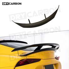 Material de fibra de carbono tronco traseiro spoiler asas para toyota supra 2019 - 2020 frp estilo do carro duckbill tronco traseiro asa spoiler 2024 - compre barato