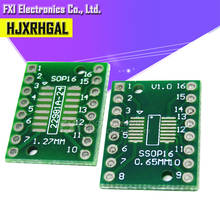 10 Uds. TSSOP16 SSOP16 a DIP16 tarjeta de transferencia DIP Pin Board adaptador de paso igmopnrq 2024 - compra barato