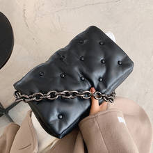 2021 Solid Color PU Leather Crossbody Luxury Handbags Women Bags Designer Chain Bag Shoulder Messenger Bag Purse Bolsa Feminina 2024 - buy cheap