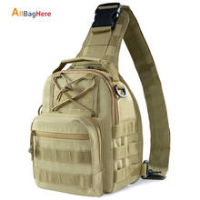 New Outdoor Shoulder Chest Military Backpack Camping Travel Hiking Trekking Bag 10 Colors Waterproof Crossbody Molle Sports Bags 2024 - buy cheap