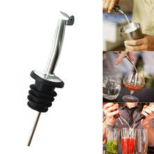 Spirit Pourer Flow Wine Bottle Pour Spout Stopper Stainless Steel Cap 170215 2024 - buy cheap