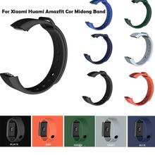 Pulsera de silicona para Xiaomi Huami Amazfit Cor Midong, accesorios para reloj inteligente, #726 2024 - compra barato