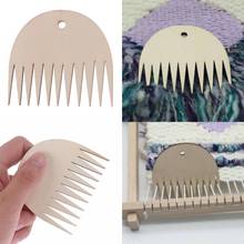 Wooden Weaving Loom Comb Rug Making Braided Tool Hand-Knitted Machine Accessory 2024 - buy cheap