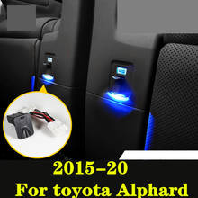 For toyota Alphard 2015-20 High-equipped seat USB fast charging car charger modification Interior decoration car Accessories 2024 - buy cheap