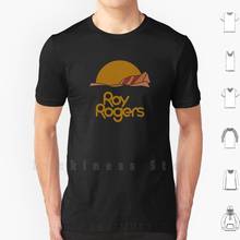 Roy Rogers ( Clean ) T Shirt DIY 100% Cotton 6xl Roy Rogers Horse Trigger Dale Fast Food Burger King Wendys Arbys Cowboy 2024 - buy cheap