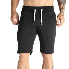 Calças de equitação solto ajuste shorts verão esportes homens camuflagem cor sólida drawstring shorts fitness quinto calças caminhadas shorts 2024 - compre barato