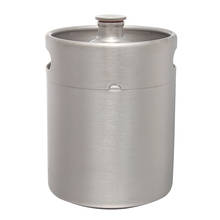 Stainless Steel Mini Keg Growler Canteen Craft Beer Growler 2L 5L 3.6L 2024 - buy cheap