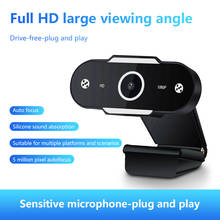 Webcam 1080p com microfone para computadores., câmera para lives, transmissões de vídeo, videochamada, conferências, trabalho. 2024 - compre barato
