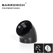 Barrowch PC water cooling Fittings 45 degree tube connector Adapter Female to Female water cooler heatsink gadget FBDWT45SN 2024 - buy cheap